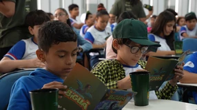 Caravana Biguá realizada no ano de 2024 em Linhares, região Norte do Espírito Santo.