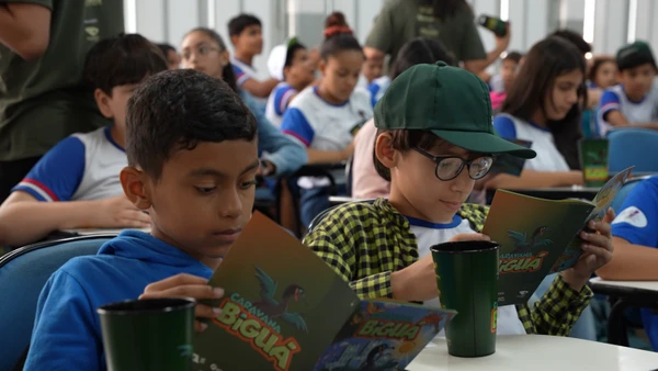 Caravana Biguá realizada no ano de 2024 em Linhares, região Norte do Espírito Santo.