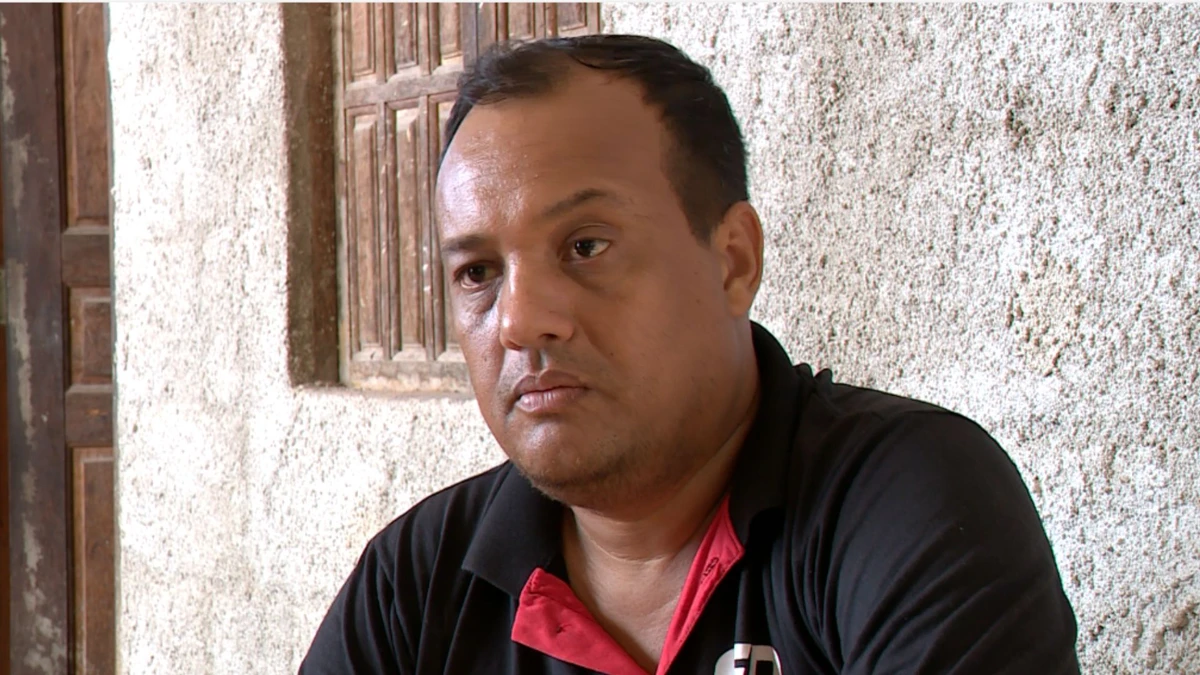 Cledson de Souza, de 43 anos, contraiu febre maculosa após pescaria