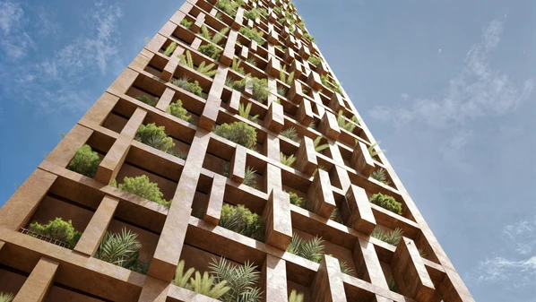 Com 131 metros de altura e 26 unidades, o Auris Residenze, em Balneário Camboriú, possui conceito de "arquitetura viva", com soluções em sustentabilidade