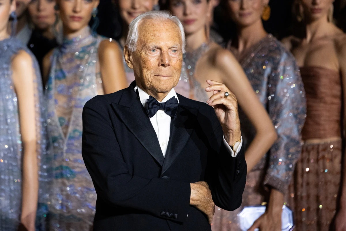 Estilista Giorgio Armani