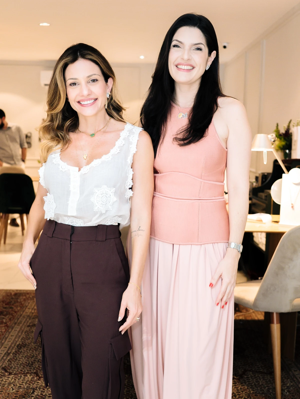 Ieda Pontes e Carla Buaiz