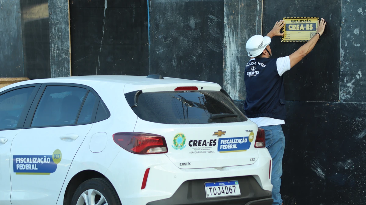 Nova placa do Crea-ES