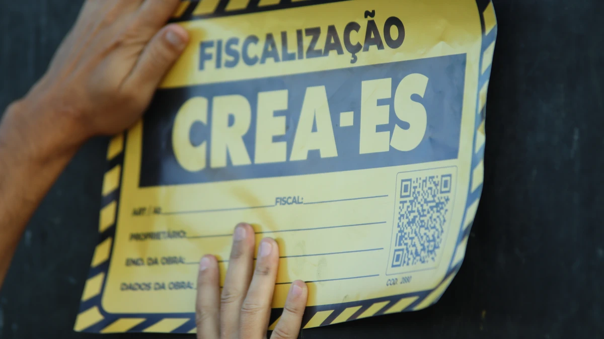 Nova placa do Crea-ES