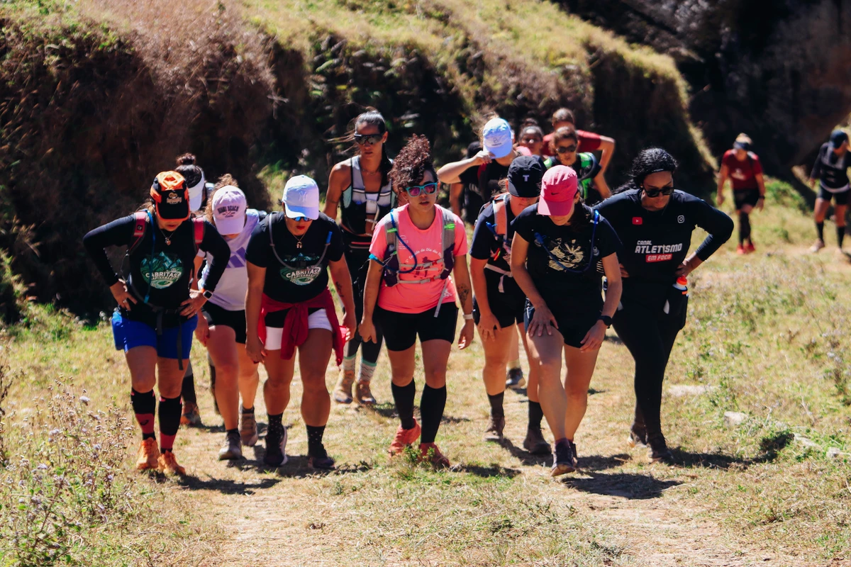 O coletivo cabritas capixabas reúne mulheres para praticar corrida de montanha por Divulgação: Cabritas Capixabas