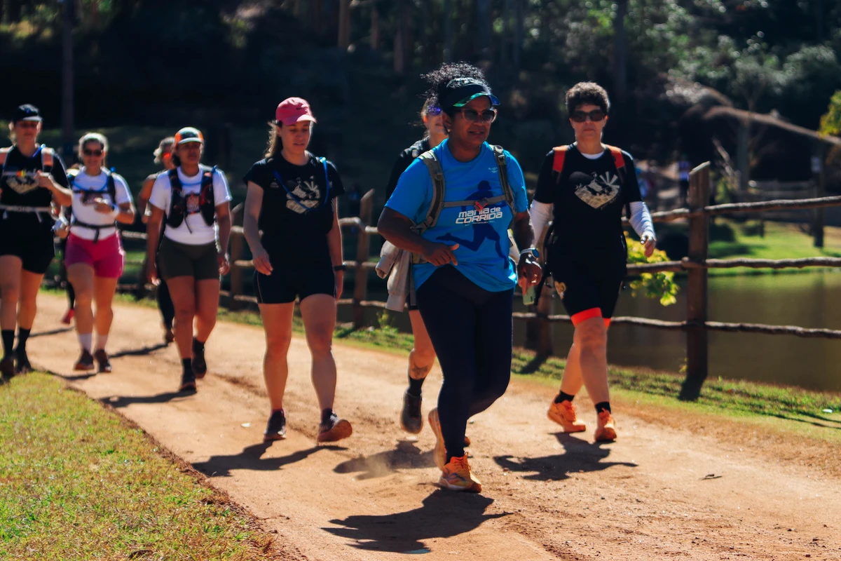 O coletivo cabritas capixabas reúne mulheres para praticar corrida de montanha por Divulgação: Cabritas Capixabas