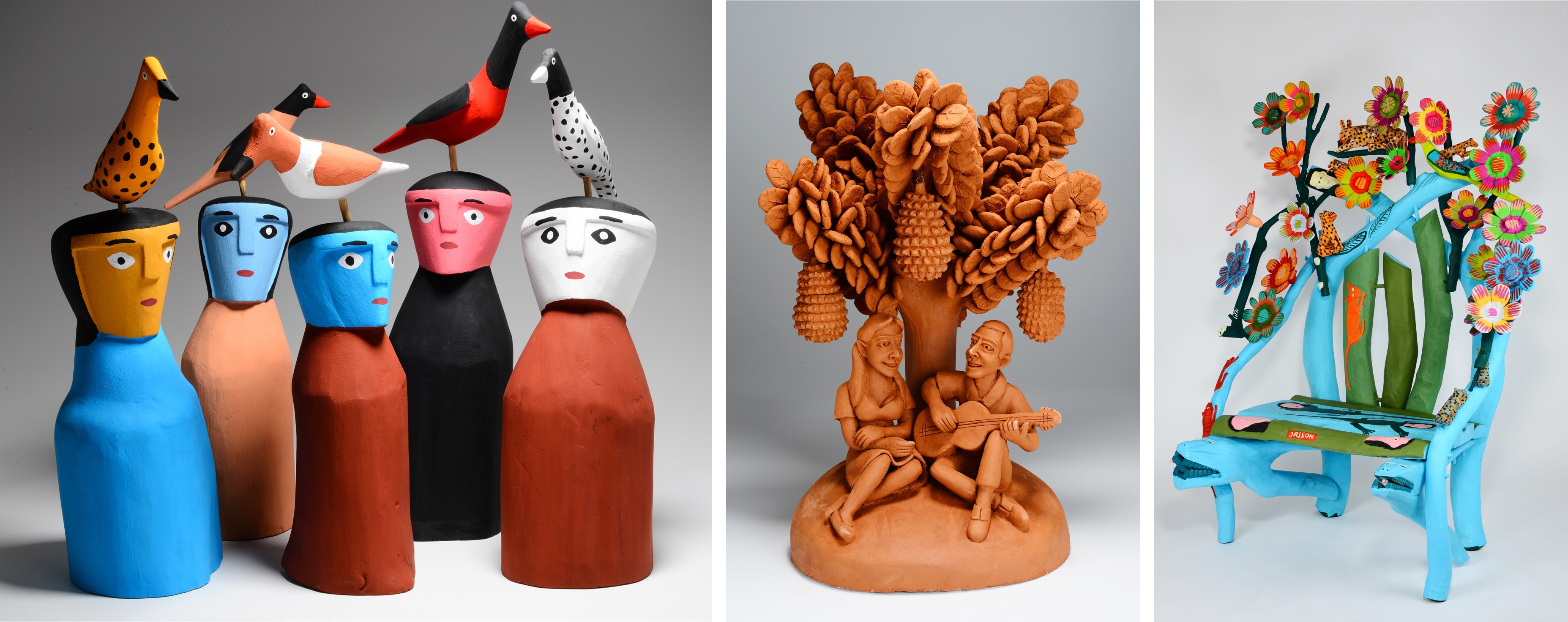 Obras de Salvinho, Mestra Sil de Capela e Mestre Jasson