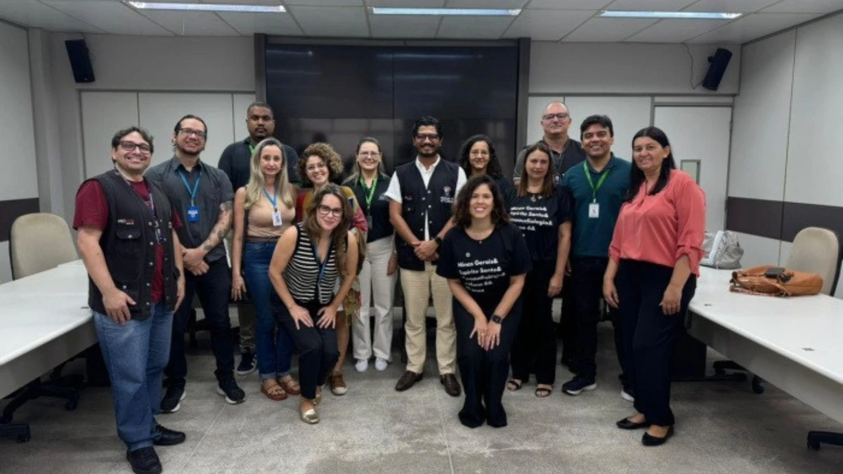 Reunião entre representantes do Procon Vitória e representantes dos Conselhos Regionais de Psicologia, Fisioterapia e Terapia Ocupacional e o de Fonoaudiologia