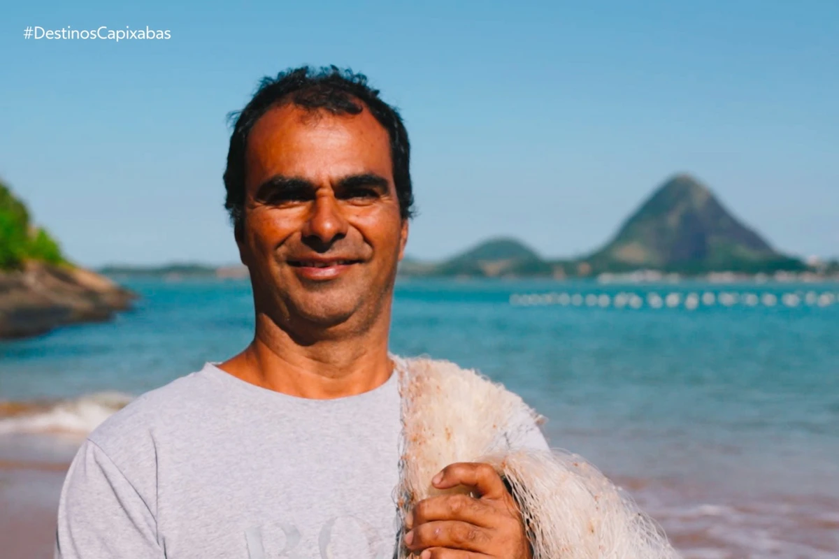 Seu Amaurílio é o guardião da Ilha dos Cabritos