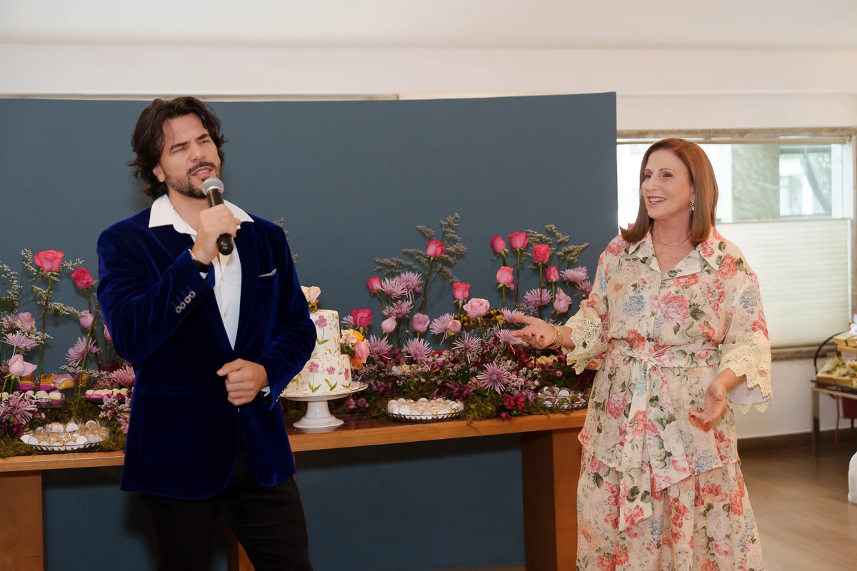 André Furlan e Mary Helal