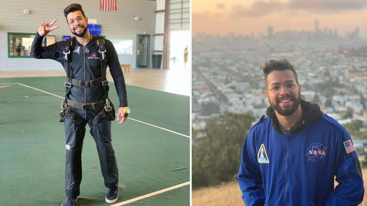 Briant Moreira de Oliveira, de 29 anos, pode levar uma pesquisa científica para o espaço