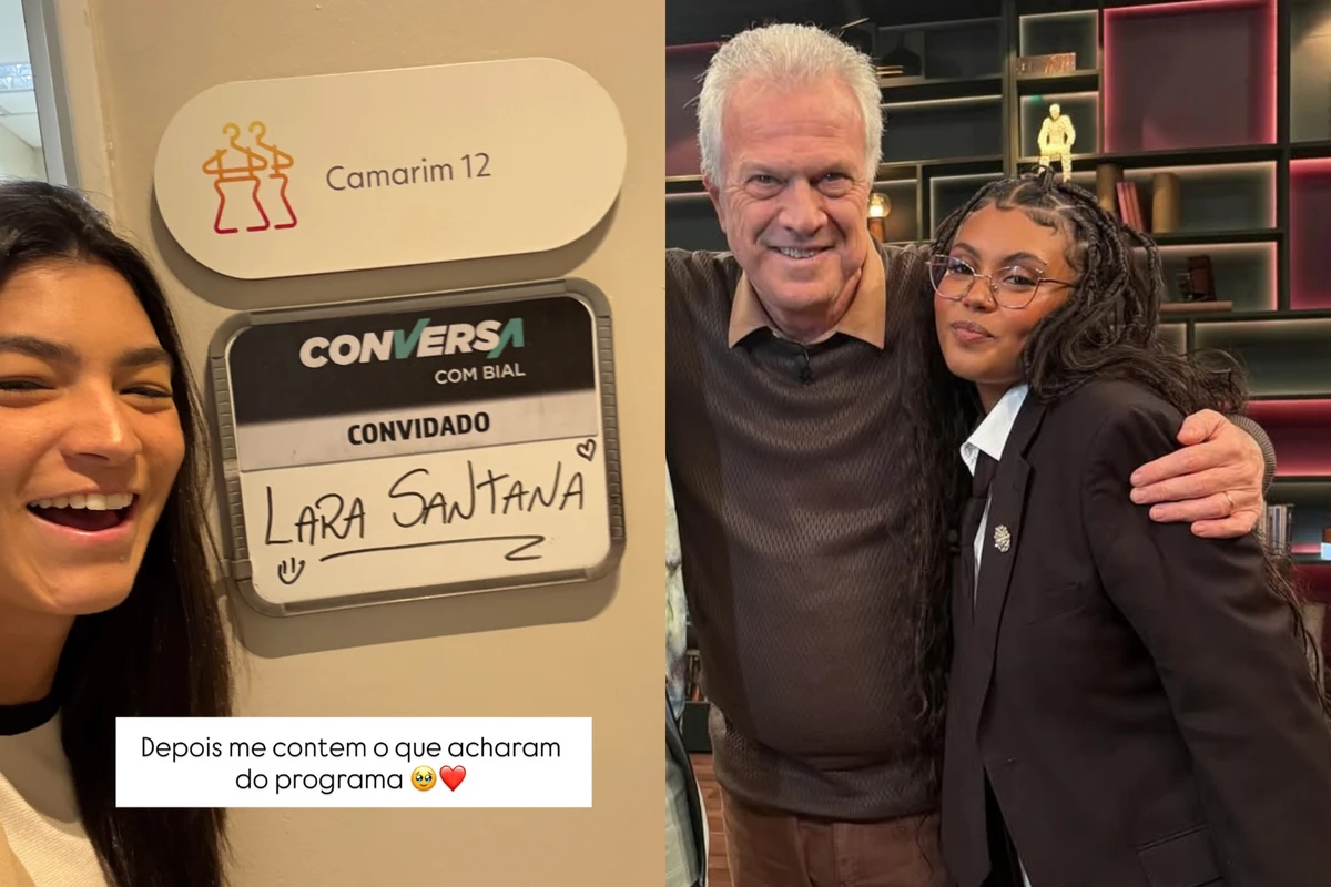 Capixabas Budah e Lara Santana brilham no Conversa com Bial