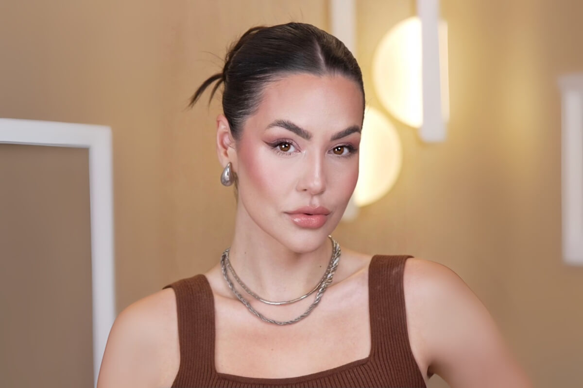 A satin skin makeup aposta no brilho sem pesar na oleosidade (Imagem: Divulgação | BM Beauty)