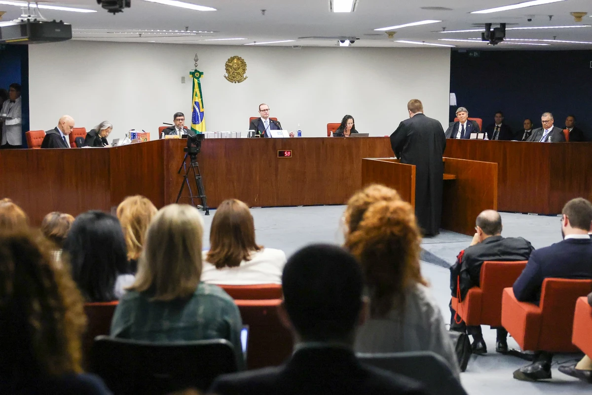 Julgamento de trama golpista pela Primeira Turma do Supremo Tribunal Federal (STF)