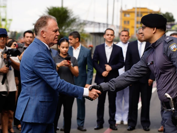 Desfile do 7 de Setembro na Avenida Beira-Mar, em Vitória por Fernando Madeira