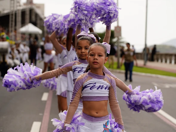 Desfile do 7 de Setembro na Avenida Beira-Mar, em Vitória por Fernando Madeira