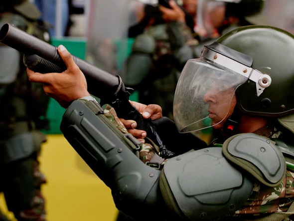 Desfile do 7 de Setembro na Avenida Beira-Mar, em Vitória por Fernando Madeira