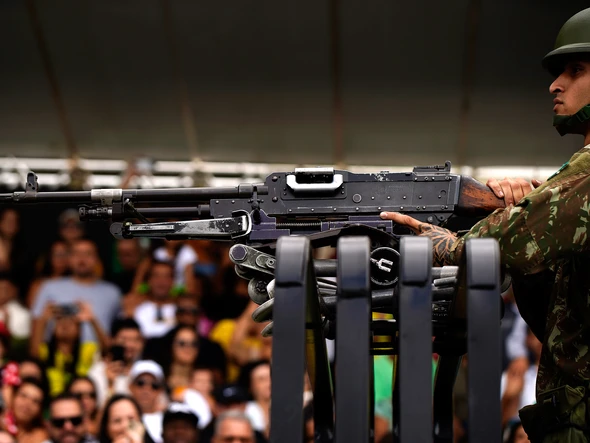Desfile do 7 de Setembro na Avenida Beira-Mar, em Vitória por Fernando Madeira