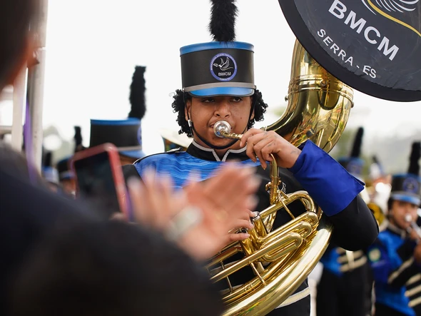 Desfile do 7 de Setembro na Avenida Beira-Mar, em Vitória por Fernando Madeira