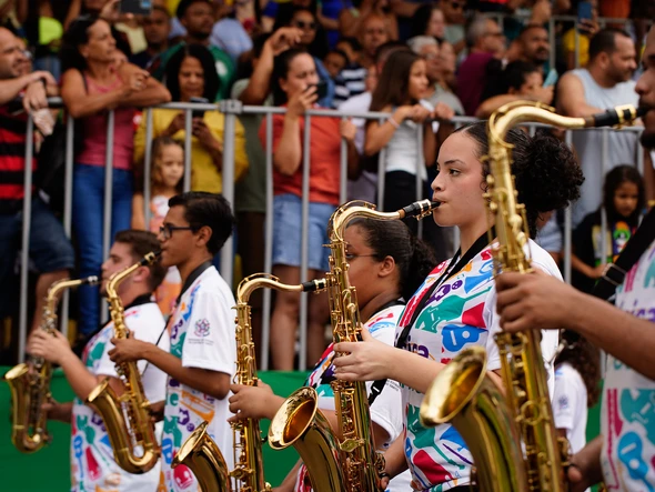 Desfile do 7 de Setembro na Avenida Beira-Mar, em Vitória por Fernando Madeira