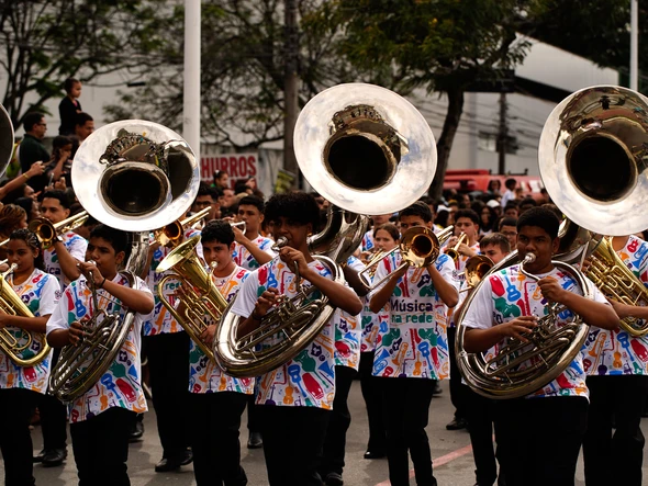 Desfile do 7 de Setembro na Avenida Beira-Mar, em Vitória por Fernando Madeira