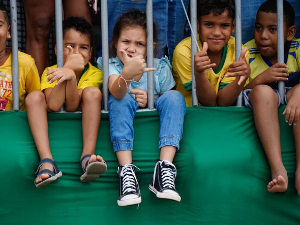 Desfile do 7 de Setembro na Avenida Beira-Mar, em Vitória por Fernando Madeira