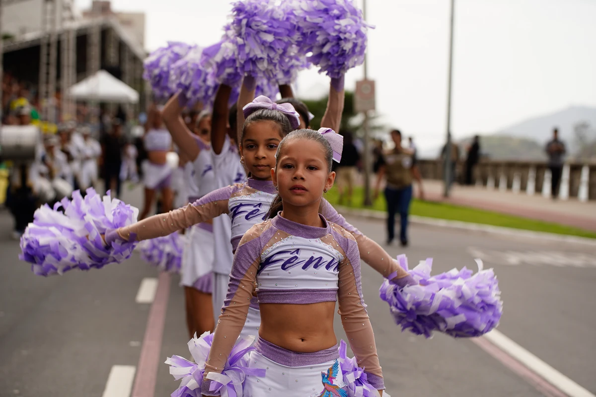 Desfile do 7 de Setembro na Avenida Beira-Mar, em Vitória por Fernando Madeira
