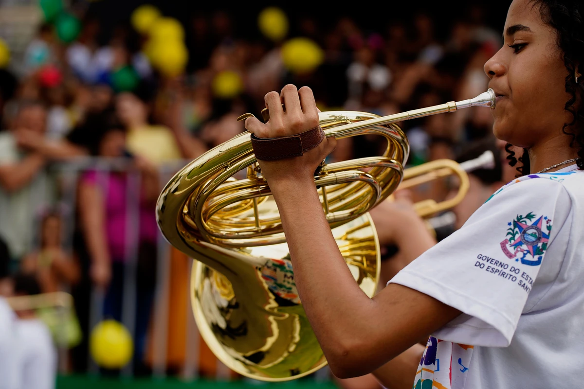 Desfile do 7 de Setembro na Avenida Beira-Mar, em Vitória por Fernando Madeira