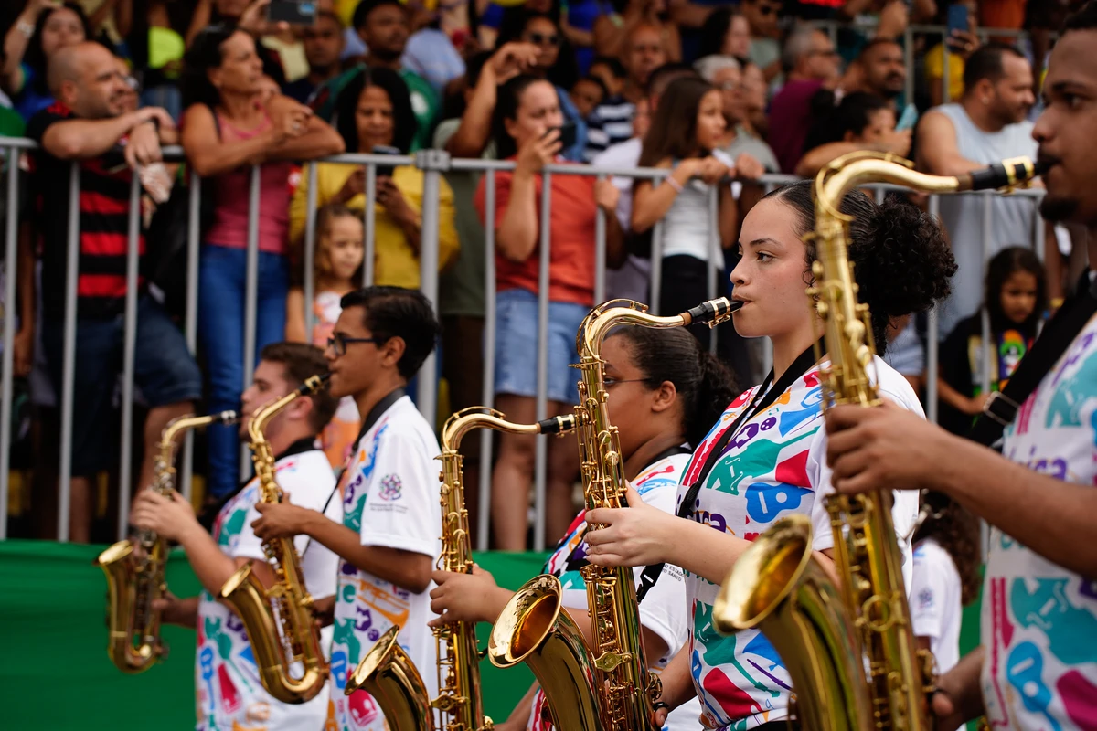 Desfile do 7 de Setembro na Avenida Beira-Mar, em Vitória por Fernando Madeira