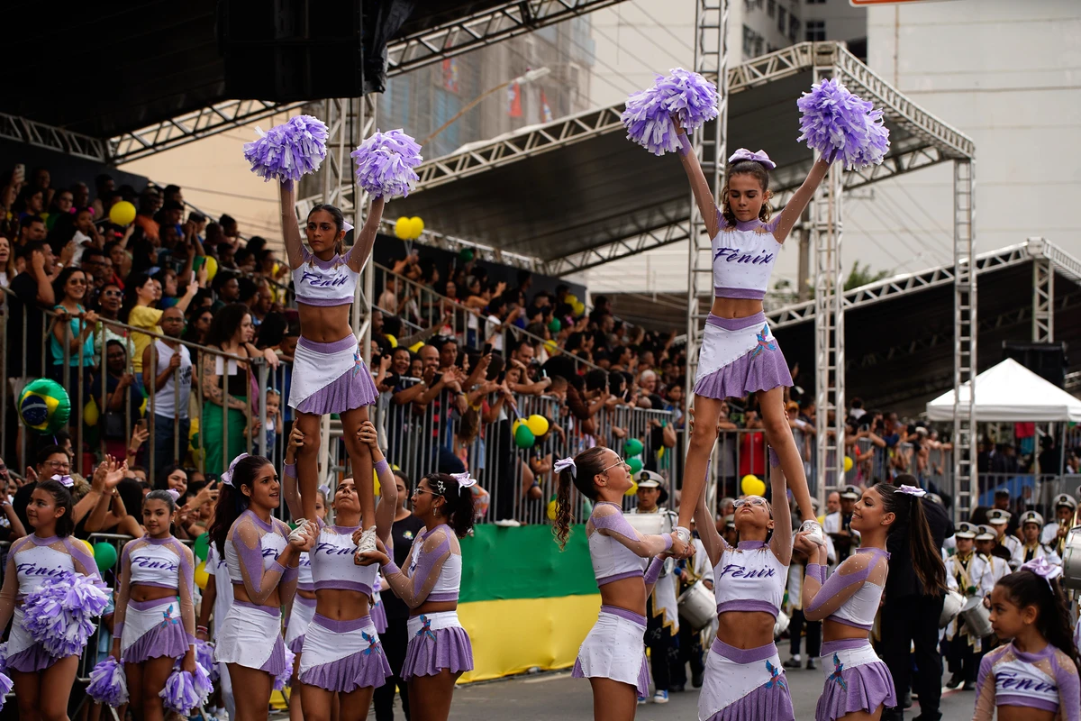 Desfile do 7 de Setembro na Avenida Beira-Mar, em Vitória por Fernando Madeira