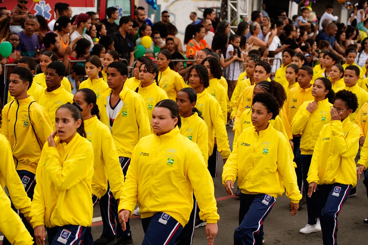 Desfile do 7 de Setembro na Avenida Beira-Mar, em Vitória por Fernando Madeira