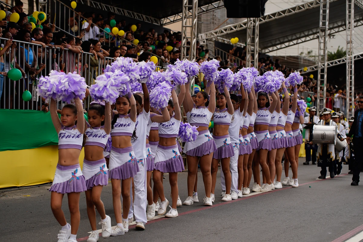 Desfile do 7 de Setembro na Avenida Beira-Mar, em Vitória por Fernando Madeira