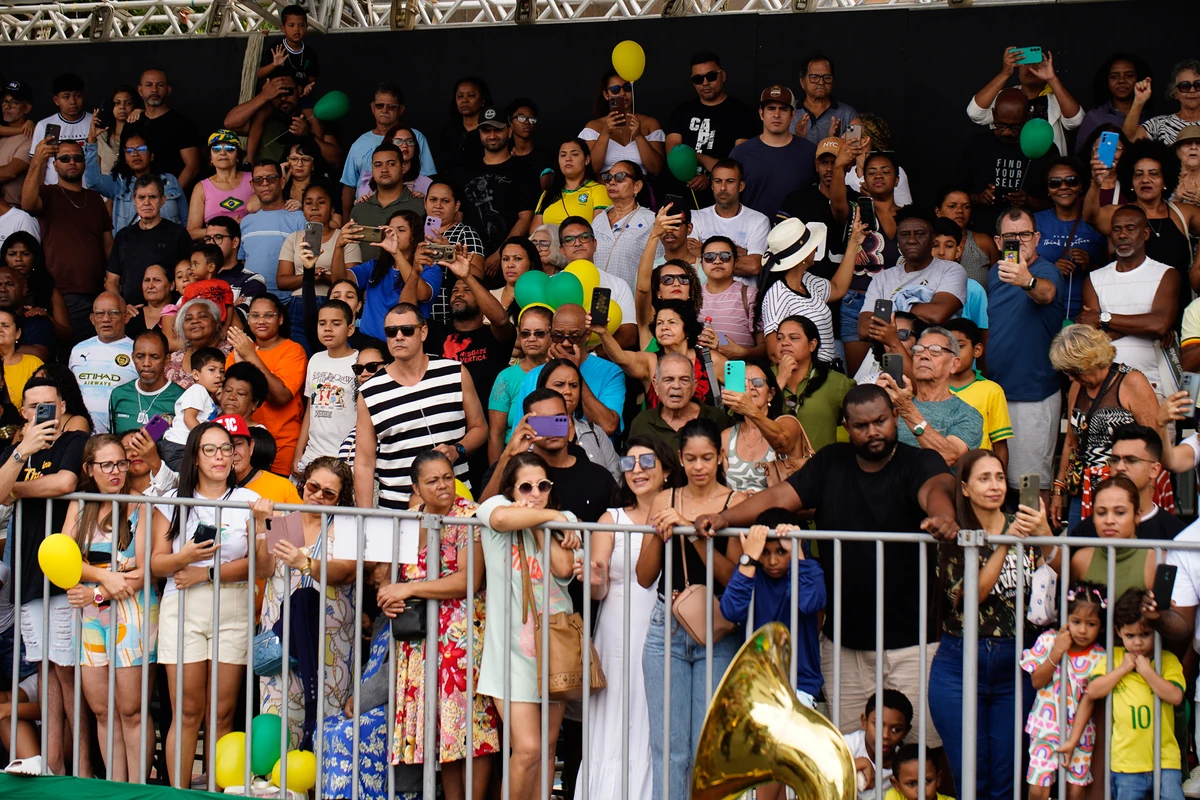Desfile do 7 de Setembro na Avenida Beira-Mar, em Vitória por Fernando Madeira