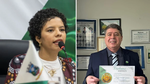 Sérgio Camilo, do União Brasil, é acusado de quebra de decoro parlamentar por violência política de gênero contra Açucena, única vereadora da Câmara Municipal