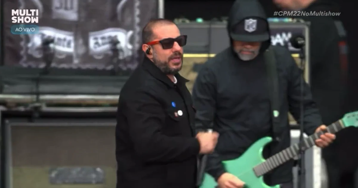 Show do CPM 22 teve gritos de “Sem Anistia”