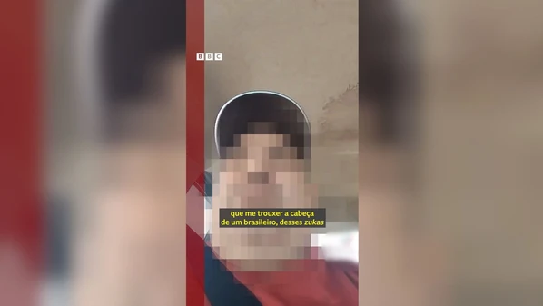 Homem que publicou o vídeo já foi identificado e caso está sendo investigado pela polícia