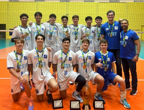 Espírito Santo é campeão brasileiro sub-16 de vôlei
