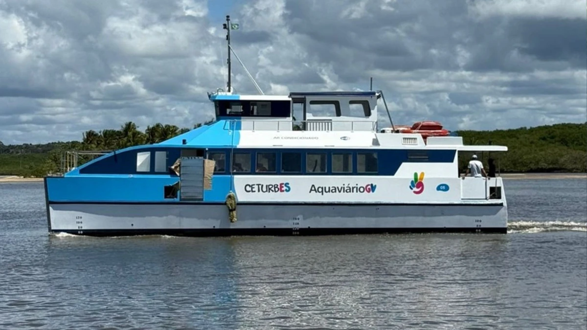 O quinto barco, batizado de Mestre Álvaro, será incorporado ao sistema após a conclusão da documentação junto à Capitania dos Portos.