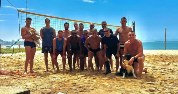 Quadra de futevôlei em Vila Velha ganha o nome de Ricardo Balbino em homenagem ao ex-zagueiro do Tupi