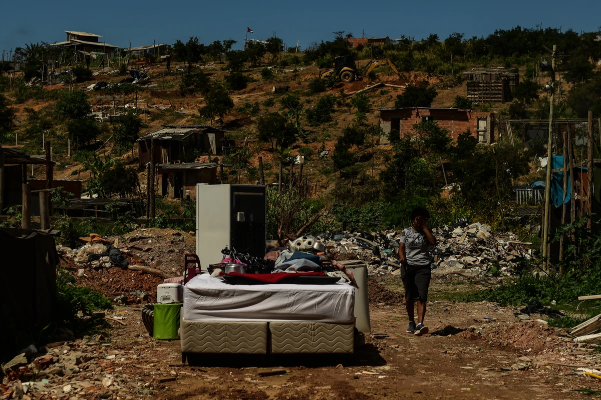 Reintegração de posse na Ocupação Vila Esperança, em Vila Velha