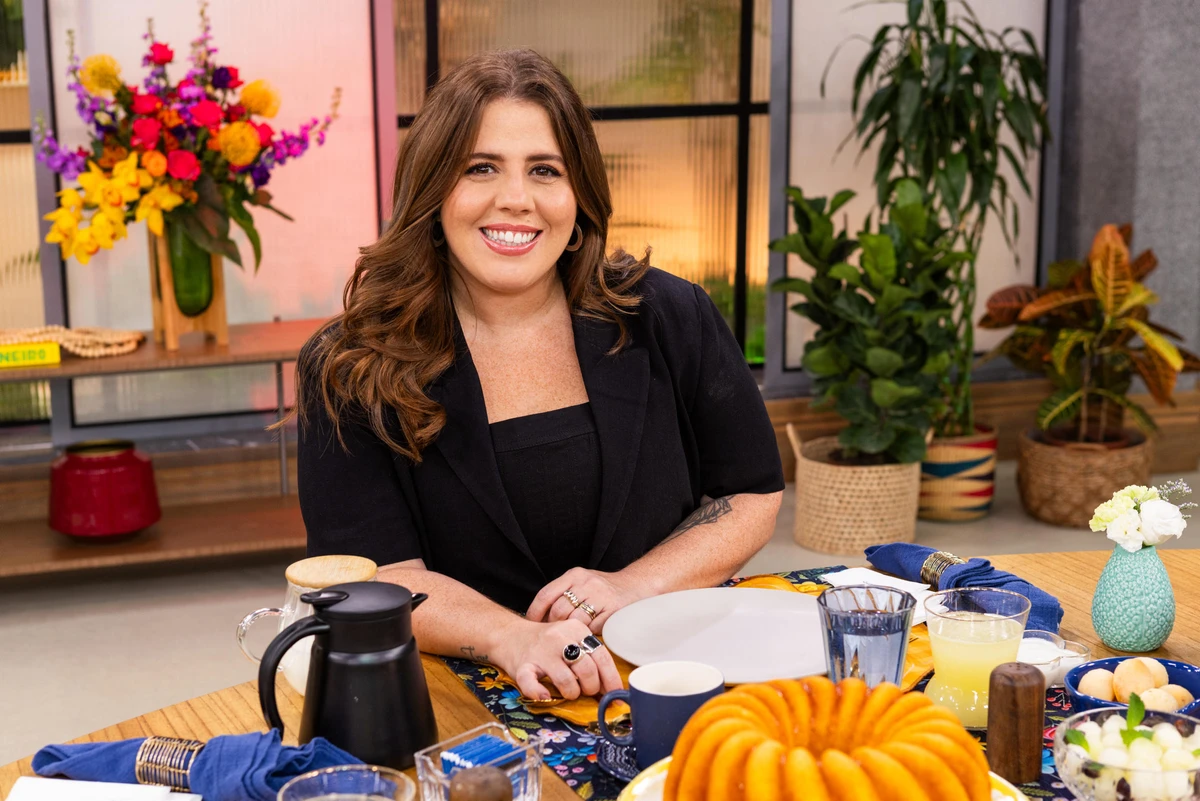 A apresentadora Tati Machado