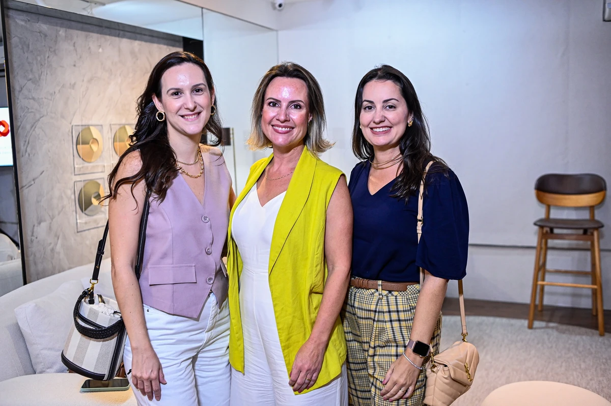 Camila Casati, Potira Manhães e Patricia Grasselli