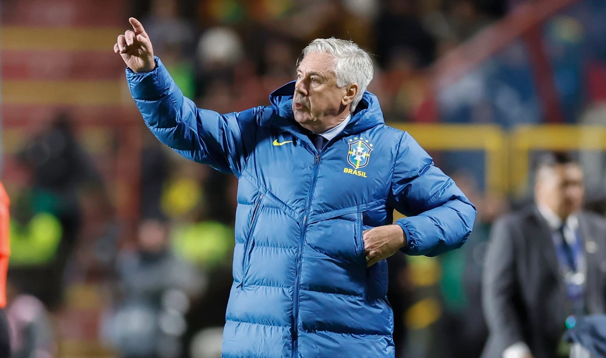 Carlo Ancelotti, técnico da Seleção Brasileira, tem um grande problema nas mãos