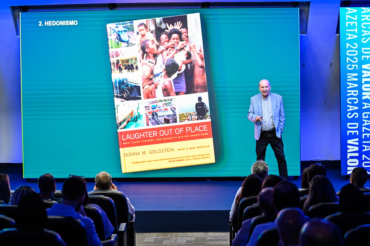Jaime Troiano no lançamento do Marcas de Valor 2025