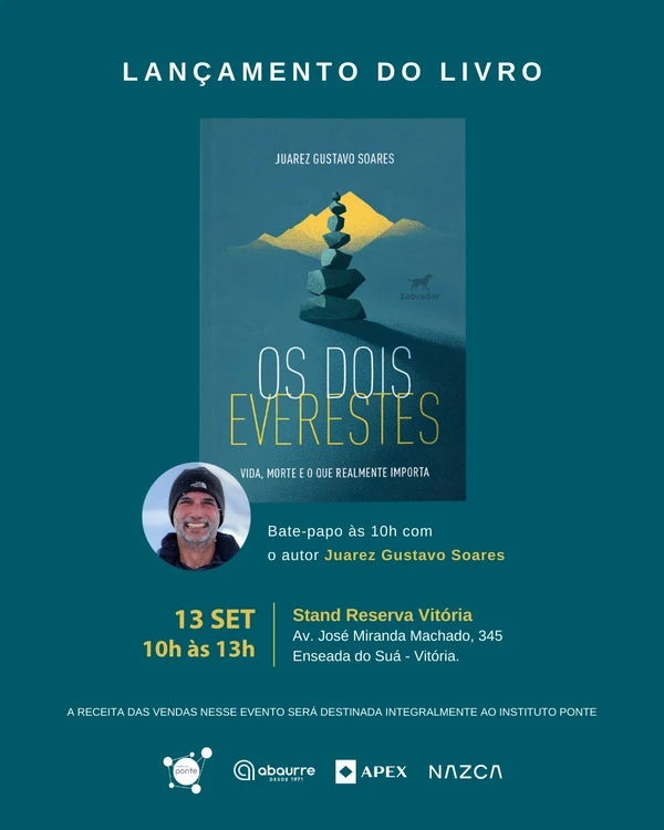 Livro de Juarez Soares: Os dois everestes