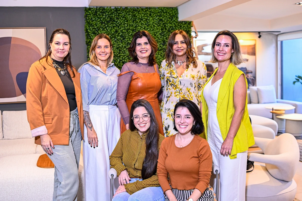 Luciana Vevloet, Ana Eccher, Ruth Rebello, Sonia Telles, Potira Manhães, Lívia Possatto e Yasmin Olmo