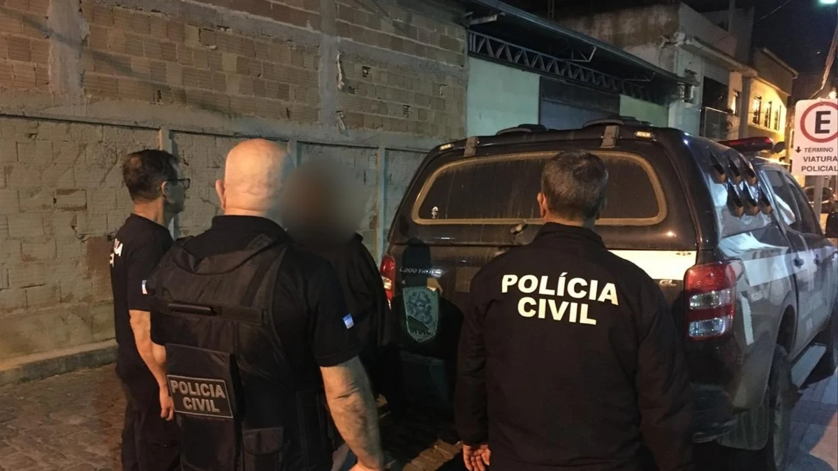 Polícia Civil prende homem suspeito de estuprar enteada em Guaçuí