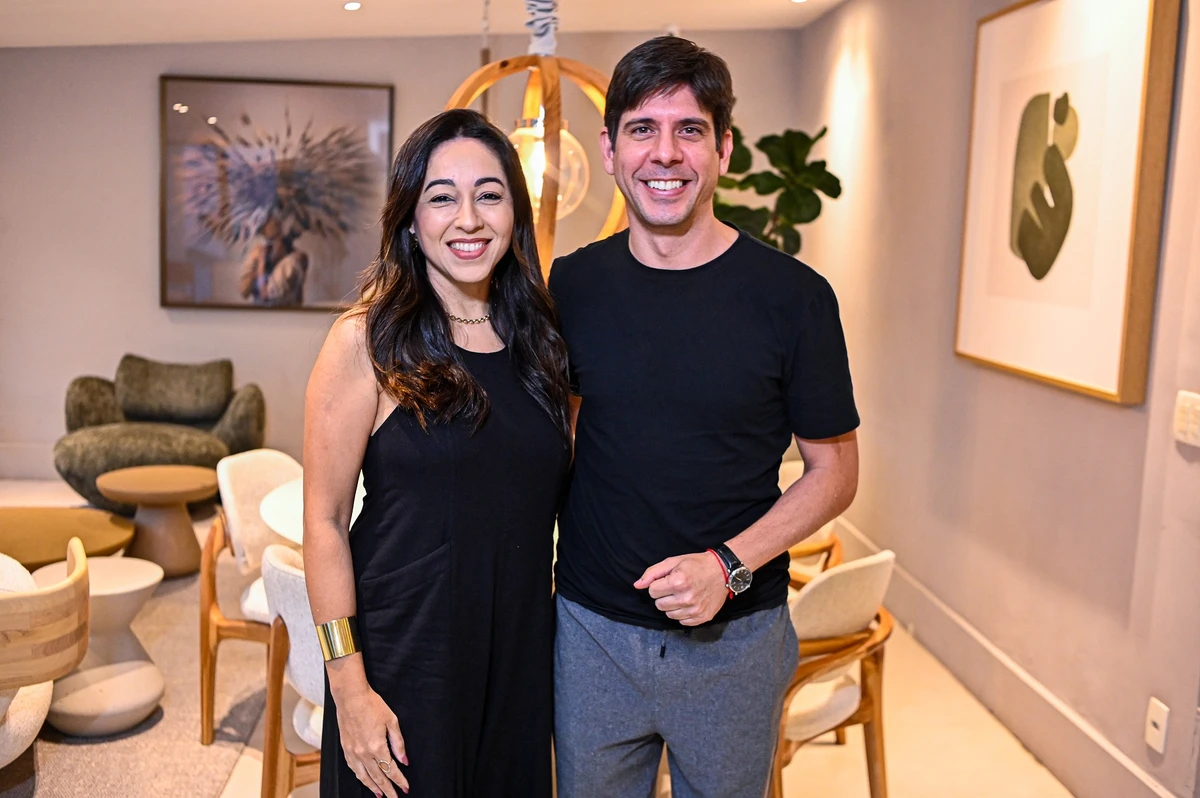 Priscila Maciel e Vinicius Gama