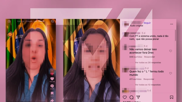 Posts desinformam ao alegar que iniciativa tem sido tocada pela Presidência da República e ao dizer que moeda digital acabaria com dinheiro físico