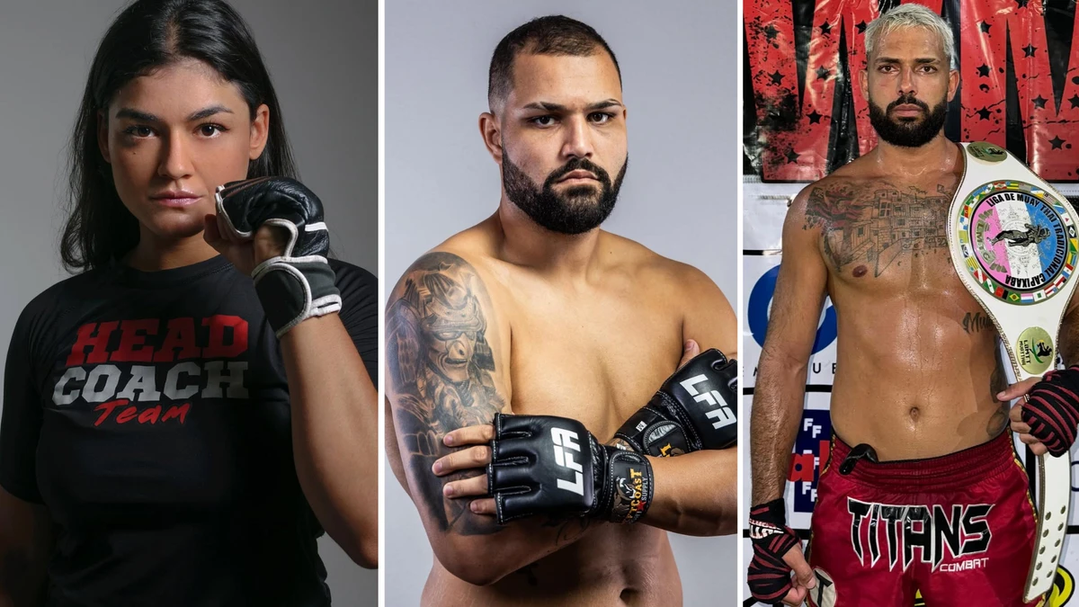 Driely Neves, Abner Rodrigues e Allef Magrão vão estar presentes no Jungle Fight 140